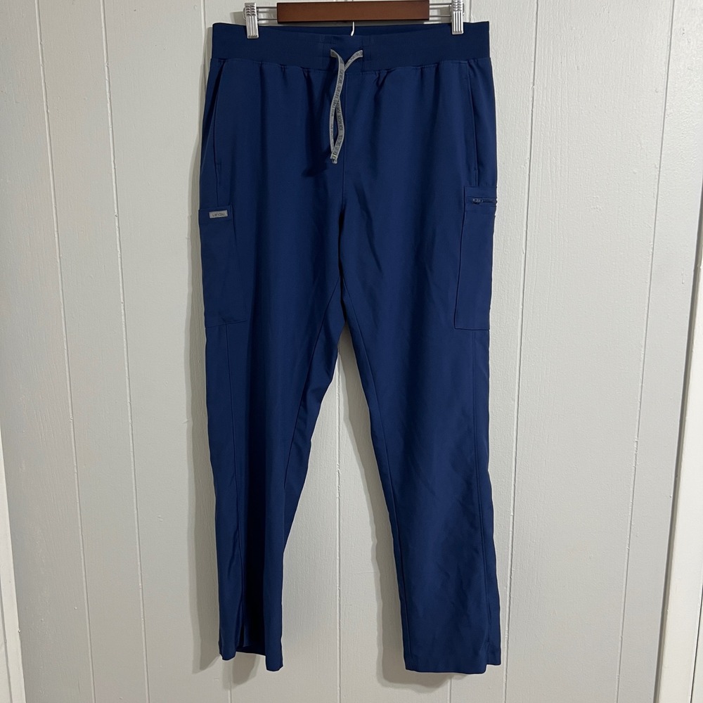 Landau Forward Navy Blue Scrub‎ Pants Women's Large L LB400 Moisture Wicking